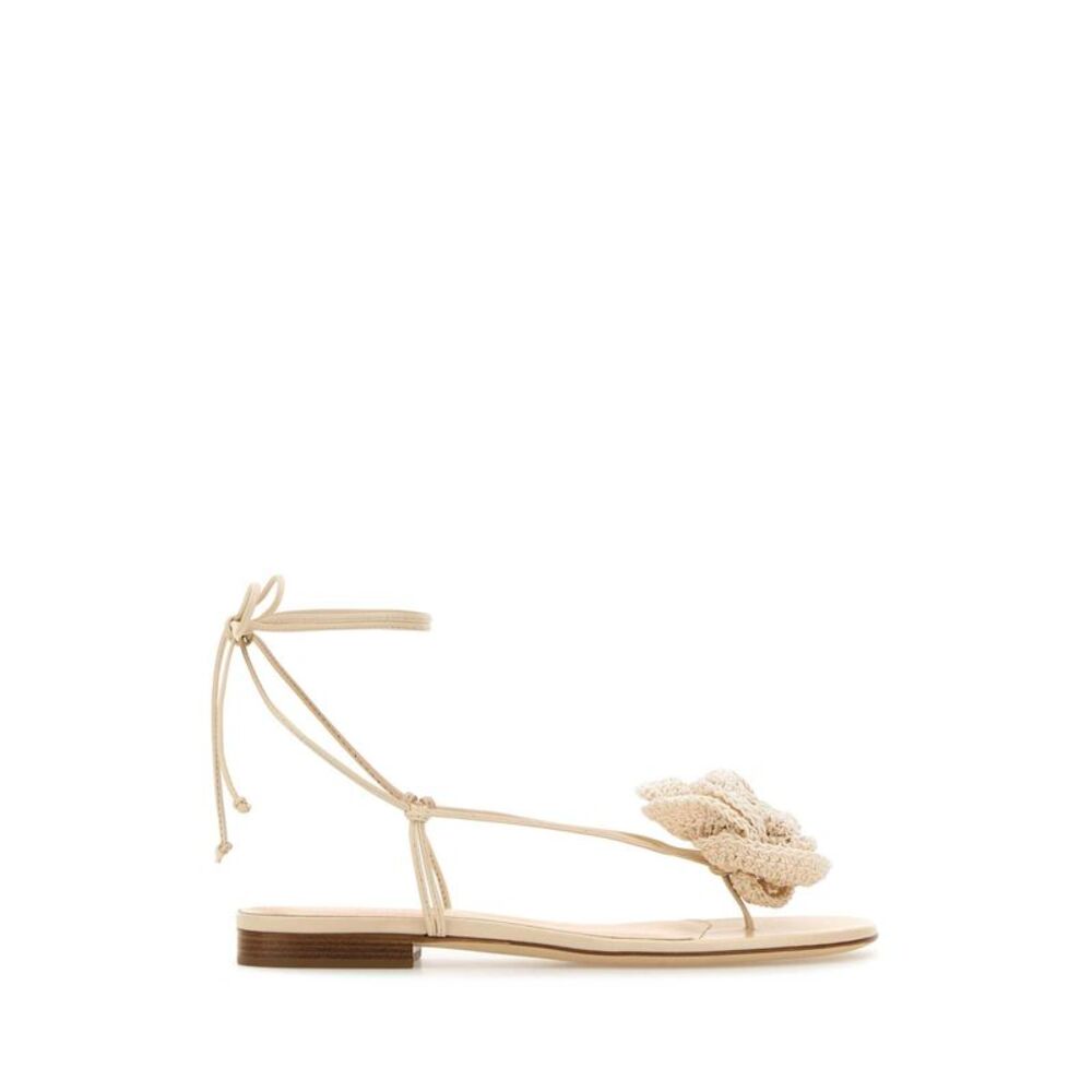 Magda Butrym Women Ivory Leather Sandals